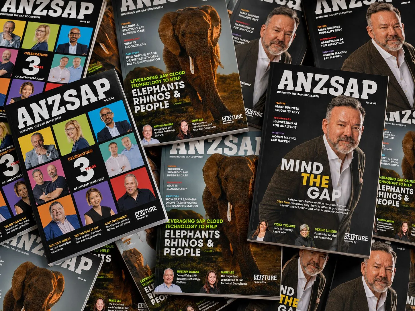 ANZSAP Magazine issues